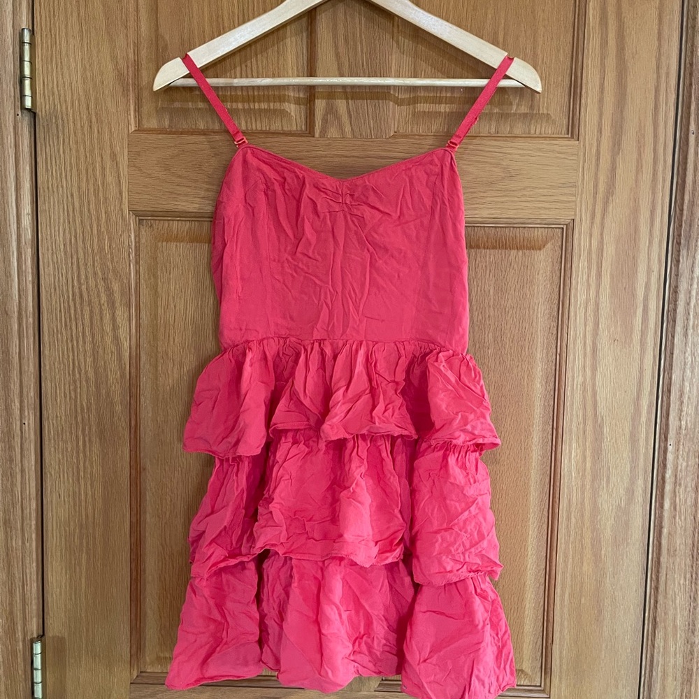 Aritzia Talula ruffle dress 8